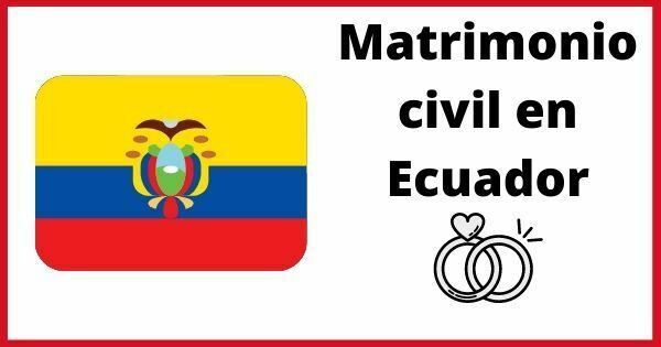 Matrimonio civil en Ecuador